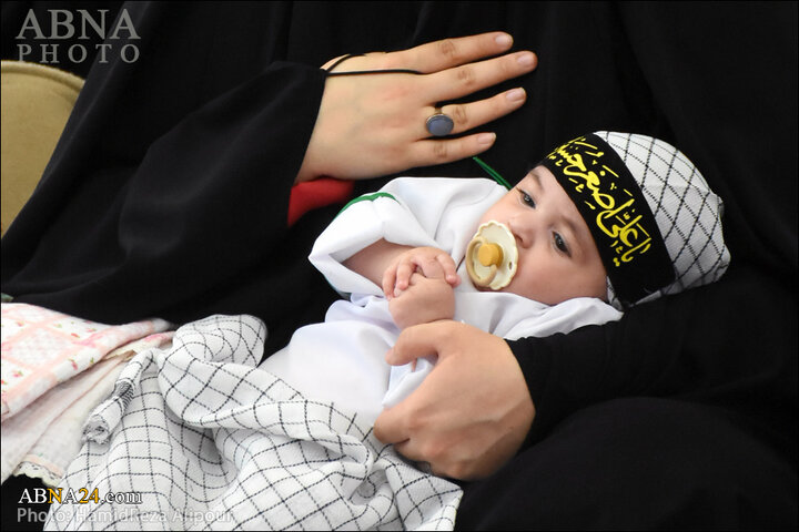 گزار تصویری | اجتماع شیرخوارگان حسینی در مصلی رشت