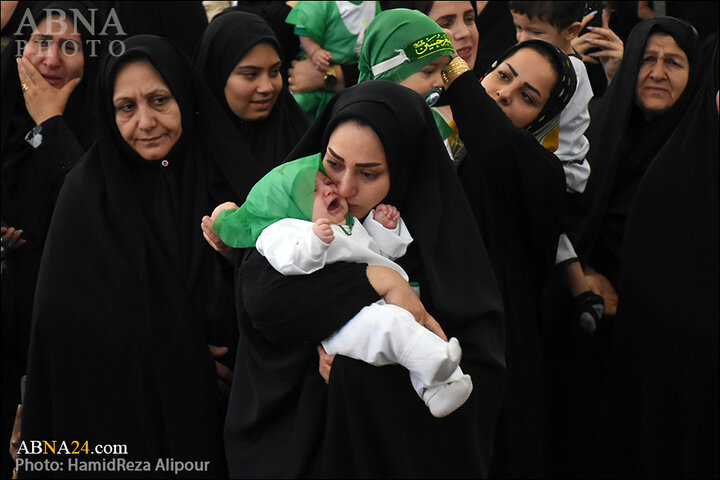 گزار تصویری | اجتماع شیرخوارگان حسینی در مصلی رشت