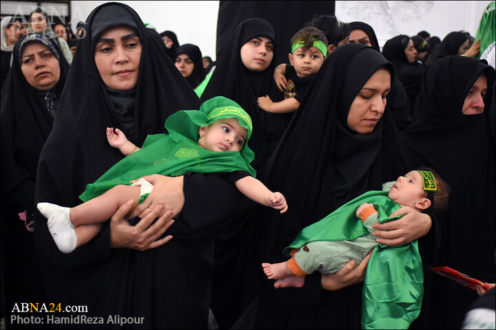 گزار تصویری | اجتماع شیرخوارگان حسینی در مصلی رشت