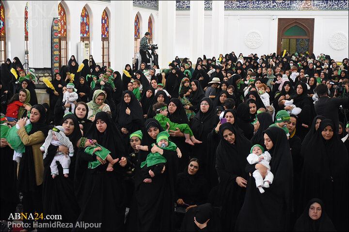 گزار تصویری | اجتماع شیرخوارگان حسینی در مصلی رشت