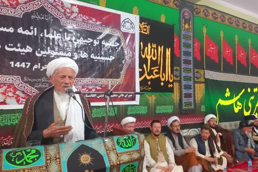 عالمی بلخی: عزاداری‌ها به صورت یکپارچه و منظم برگزار می‌شود