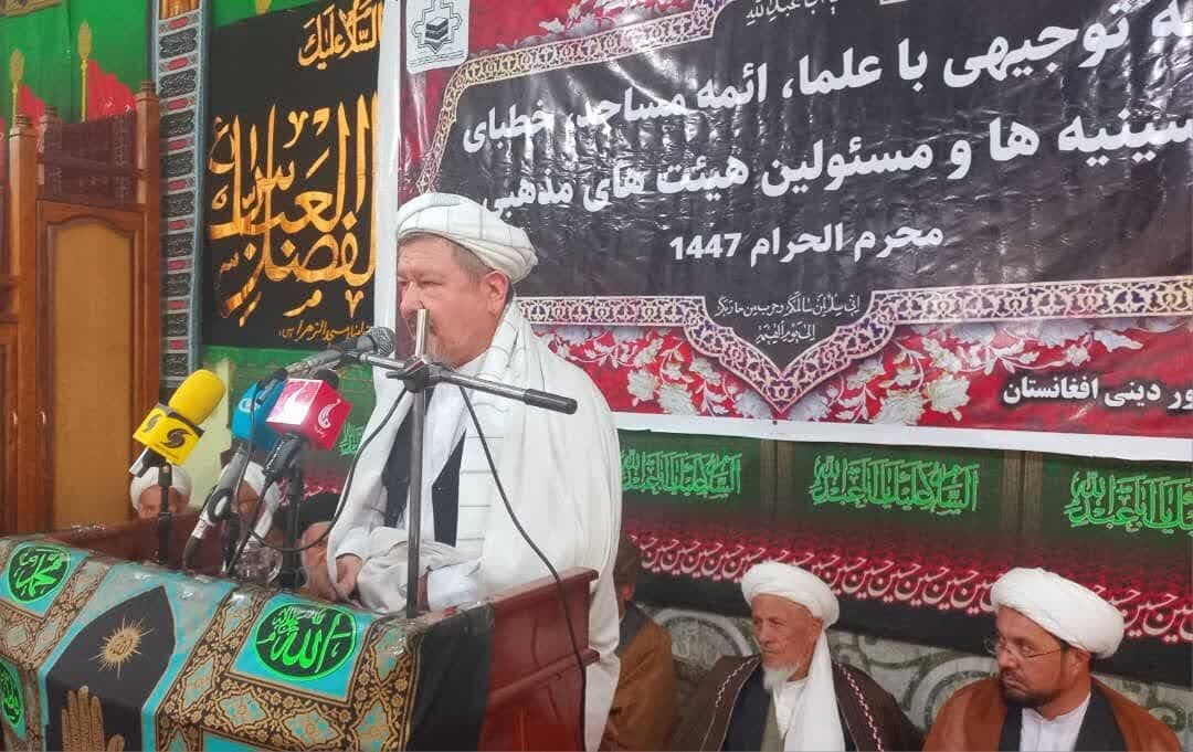 عالمی بلخی: عزاداری‌ها به صورت یکپارچه و منظم برگزار می‌شود