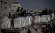 "Pizîşkên Bê Sînor: Projeya belavkirina xwarinê li Xeza(xwarin) tixûbîye li şeref û merhemetiya mirovan a Filistînîyan e."