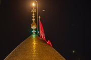 Replacing flag of al-Abbas holy shrine with arrival of month of Muharram 1447 (+Photos)