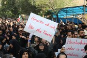 Destnivîsanên gel di lidarxistina şehîdên welatê li Tehranê de + wêneyan