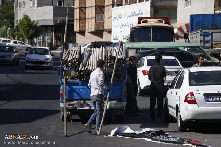 Photos: Tabriz people prepare for month of Muharram