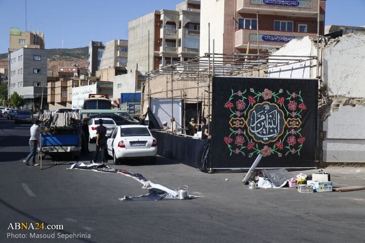 Photos: Tabriz people prepare for month of Muharram