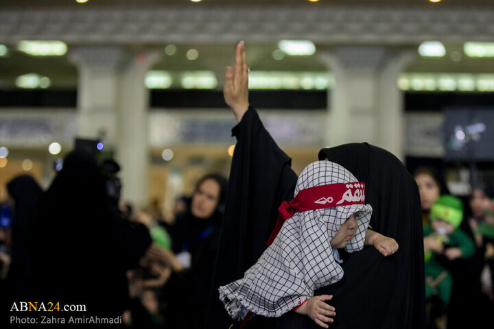 Photos: Hosseini Infants ceremony held at Imam Khomeini Mosalla in Tehran