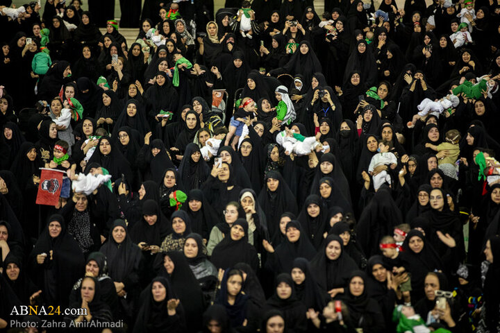 Photos: Hosseini Infants ceremony held at Imam Khomeini Mosalla in Tehran
