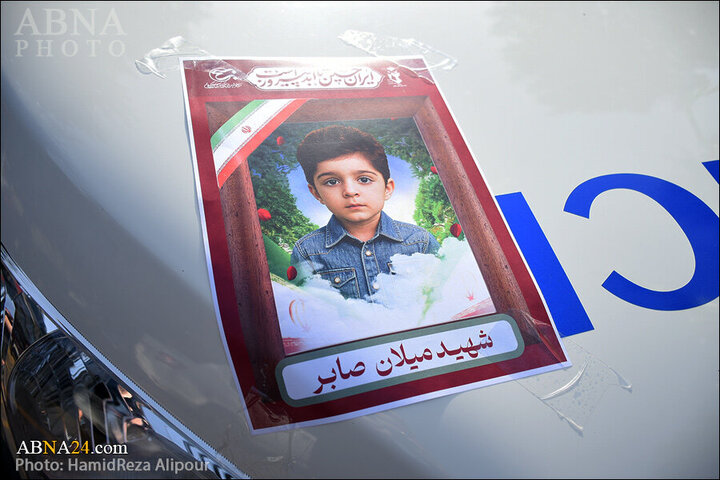 Photos: Funeral ceremony of martyrs of Zionist regime's crimes held in Rasht