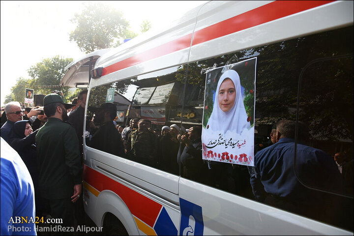 Photos: Funeral ceremony of martyrs of Zionist regime's crimes held in Rasht