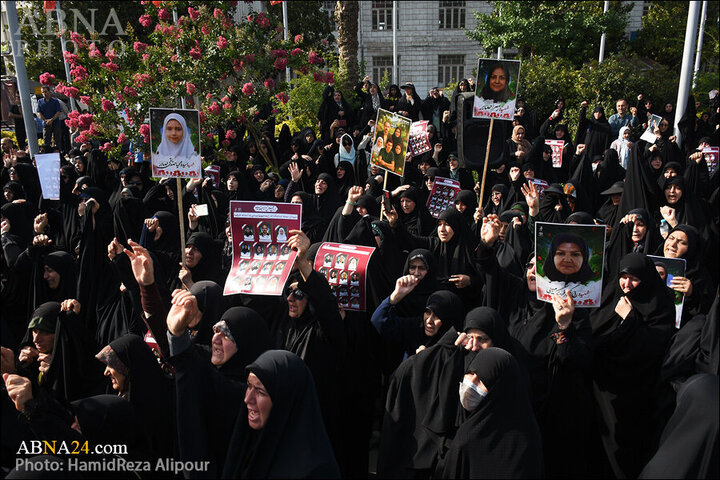 Photos: Funeral ceremony of martyrs of Zionist regime's crimes held in Rasht