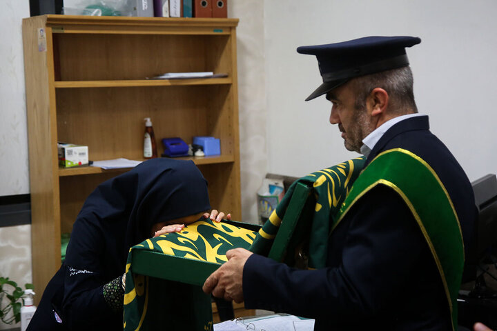 Photos: Servants of Hazrat Masoumeh shrine visit injured people in Zionist regime's attacks