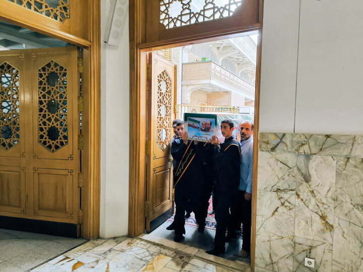 Photos: Funeral of martyred IRGC member held at Hazrat Masoumeh shrine