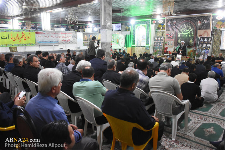 Photos: Commemoration ceremony of martyrs of Mola Sara rural district, Shaft