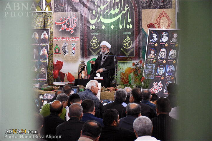 Photos: Commemoration ceremony of martyrs of Mola Sara rural district, Shaft