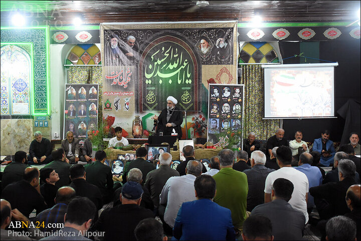 Photos: Commemoration ceremony of martyrs of Mola Sara rural district, Shaft