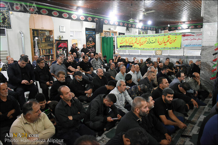 Photos: Commemoration ceremony of martyrs of Mola Sara rural district, Shaft