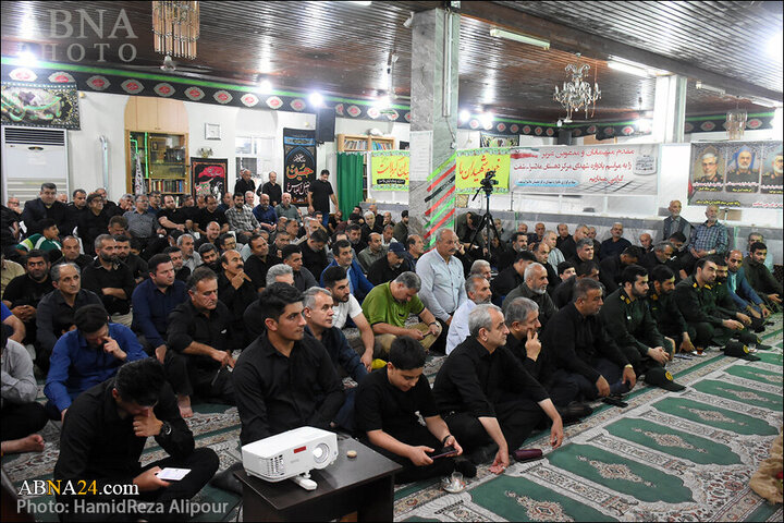 Photos: Commemoration ceremony of martyrs of Mola Sara rural district, Shaft