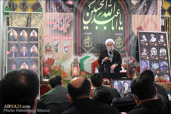 Photos: Commemoration ceremony of martyrs of Mola Sara rural district, Shaft