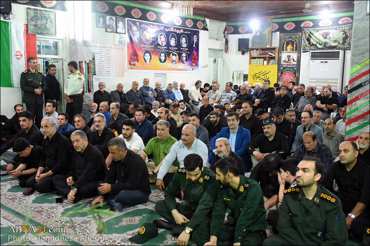 Photos: Commemoration ceremony of martyrs of Mola Sara rural district, Shaft