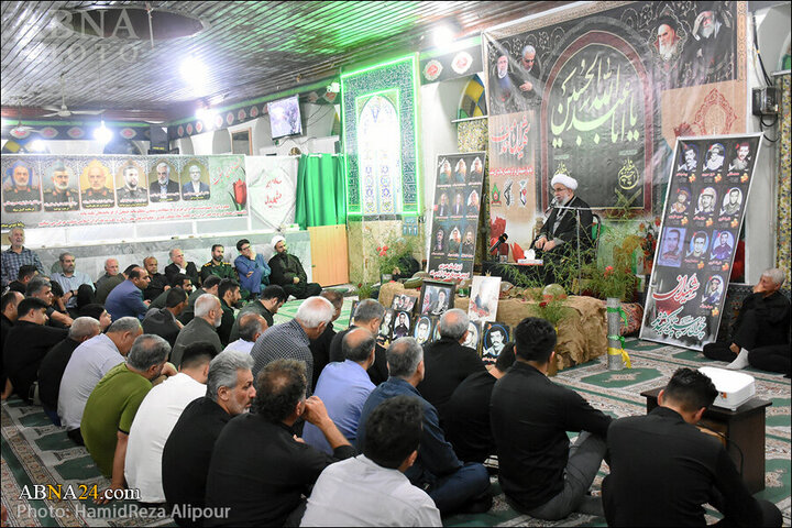 Photos: Commemoration ceremony of martyrs of Mola Sara rural district, Shaft