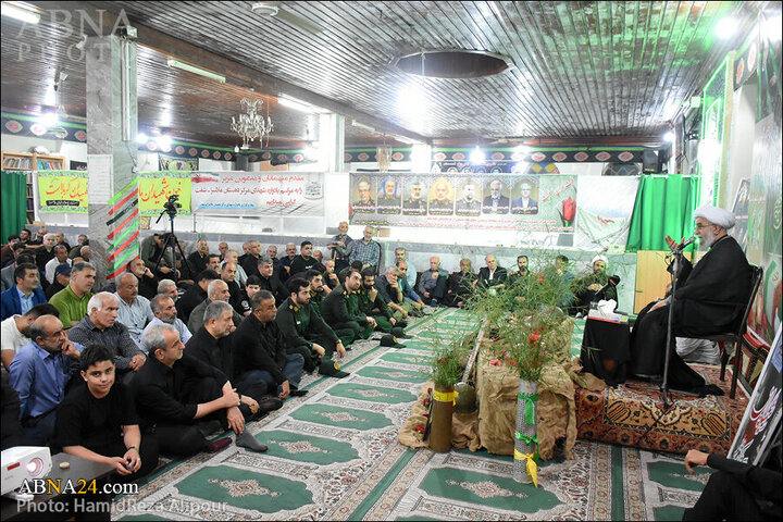 Photos: Commemoration ceremony of martyrs of Mola Sara rural district, Shaft