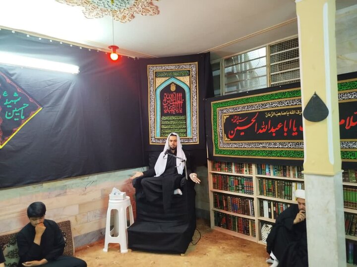 تقرير مصور/ الليلة الأولى.. مؤسسة السيدة "فاطمة المعصومة"(ع) تقيم مجلس عزاء شهادة الإمام الحسين(ع)