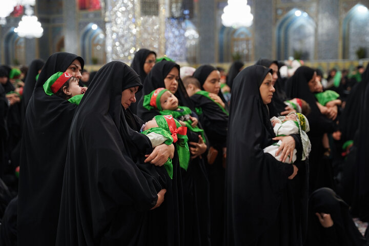 Photos: Hosseini Infants ceremony held at Imam Reza holy shrine