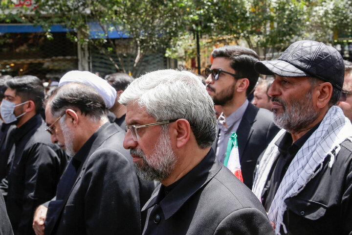 گزارش تصویری | بدرقه و تشییع پیکر شهدای حملات رژیم صهیونیستی در مشهد