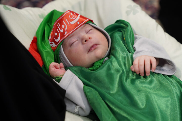 Photos: Hosseini Infants ceremony held at Imam Reza holy shrine