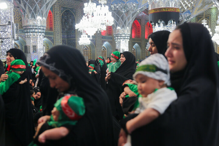 Photos: Hosseini Infants ceremony held at Imam Reza holy shrine