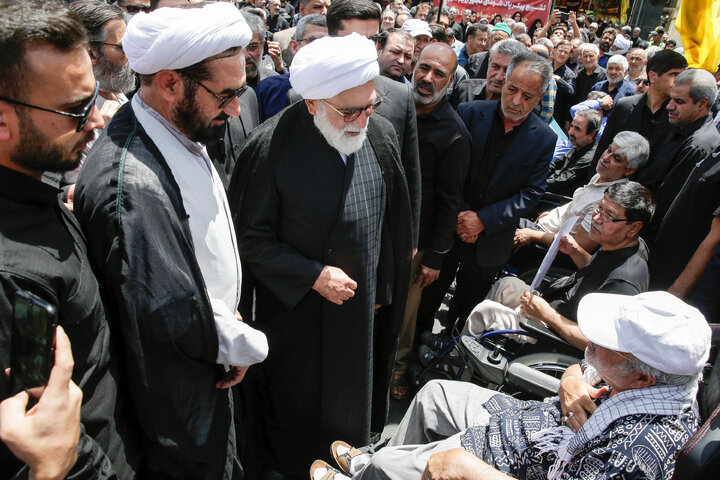 گزارش تصویری | بدرقه و تشییع پیکر شهدای حملات رژیم صهیونیستی در مشهد