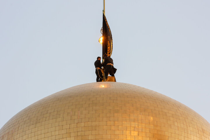 Photos: Ritual of mourning for month of Muharram held at Imam Reza holy shrine