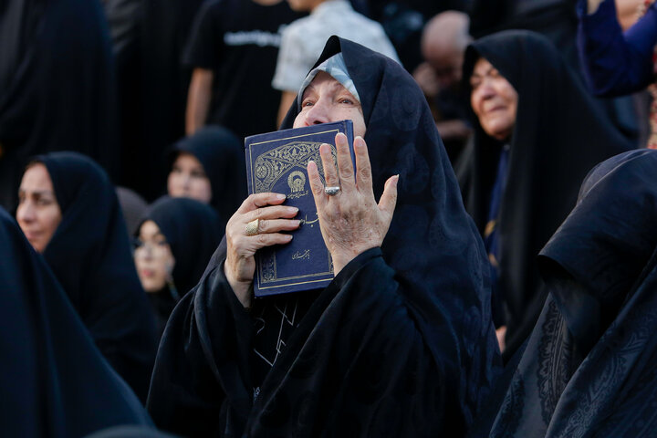 Photos: Ritual of mourning for month of Muharram held at Imam Reza holy shrine
