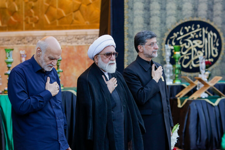 Photos: Ritual of mourning for month of Muharram held at Imam Reza holy shrine