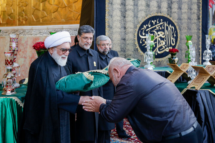 Photos: Ritual of mourning for month of Muharram held at Imam Reza holy shrine