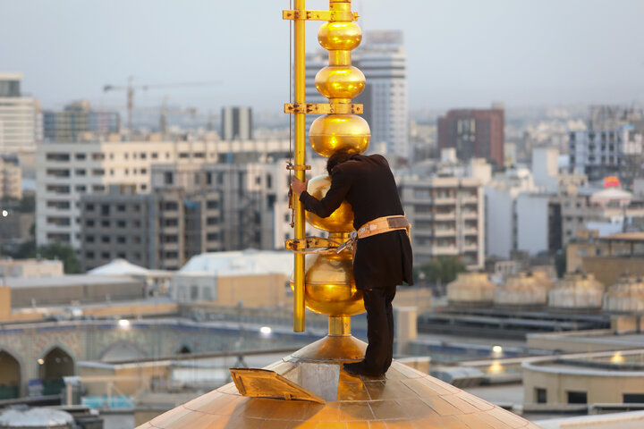 Photos: Ritual of mourning for month of Muharram held at Imam Reza holy shrine