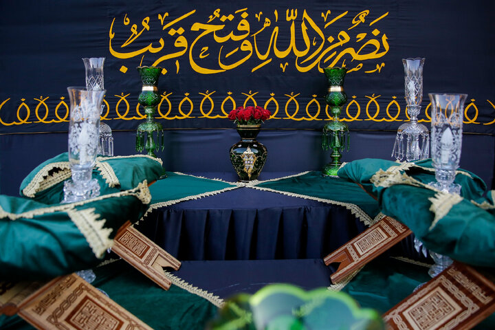 Photos: Ritual of mourning for month of Muharram held at Imam Reza holy shrine