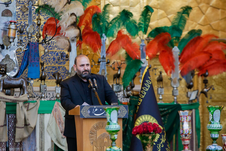 Photos: Ritual of mourning for month of Muharram held at Imam Reza holy shrine