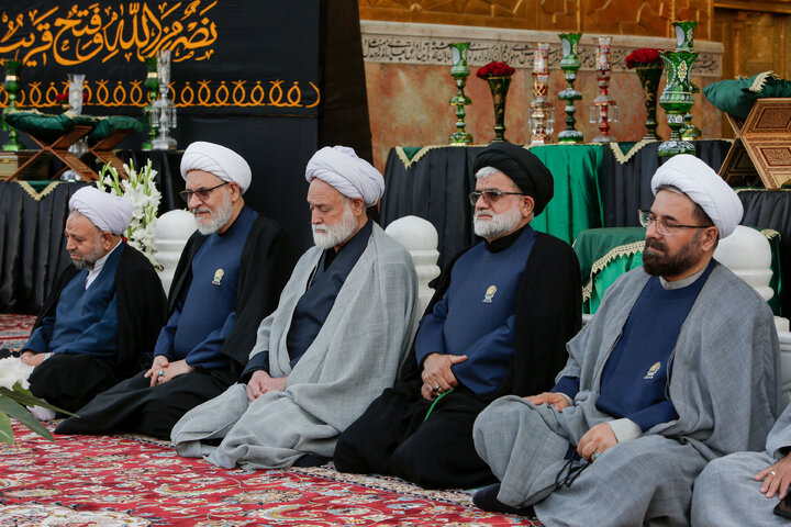 Photos: Ritual of mourning for month of Muharram held at Imam Reza holy shrine