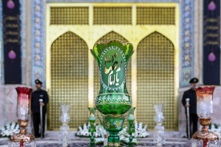 Photos: Ritual of mourning for month of Muharram held at Imam Reza holy shrine