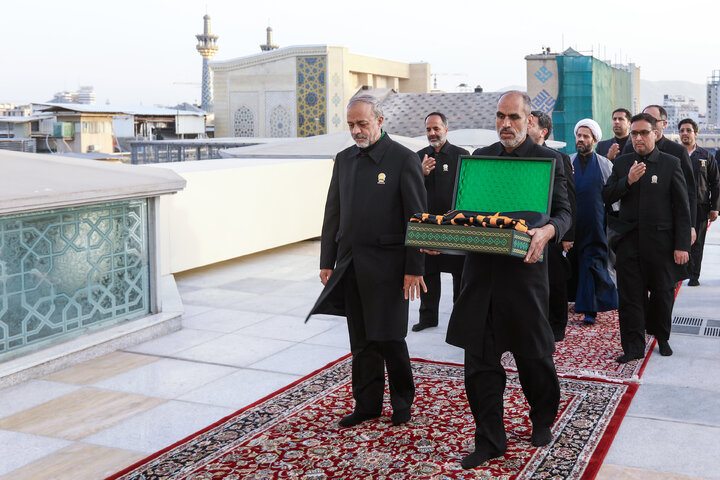 Photos: Ritual of mourning for month of Muharram held at Imam Reza holy shrine