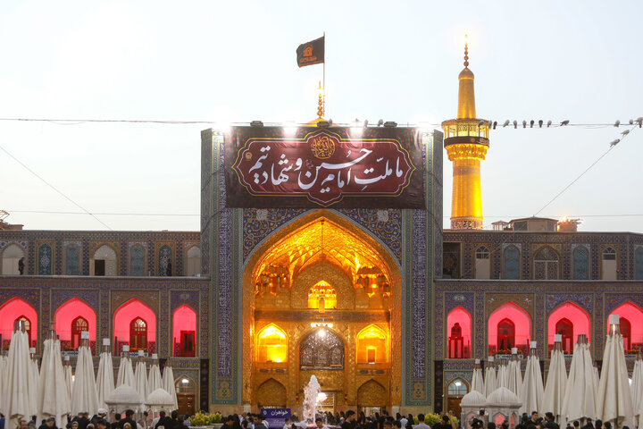 Photos: Ritual of mourning for month of Muharram held at Imam Reza holy shrine