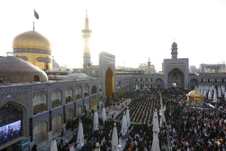 Photos: Ritual of mourning for month of Muharram held at Imam Reza holy shrine