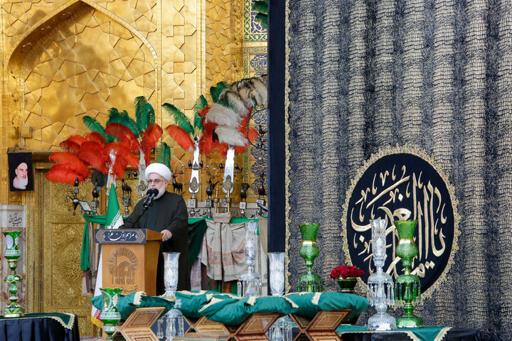 Photos: Ritual of mourning for month of Muharram held at Imam Reza holy shrine
