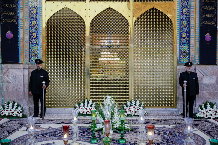 Photos: Ritual of mourning for month of Muharram held at Imam Reza holy shrine
