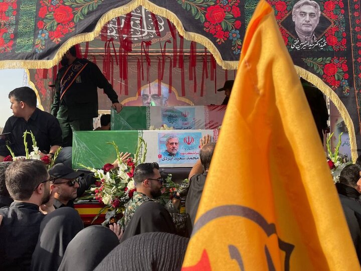 شہدائے فتح کا جلوس جنازہ