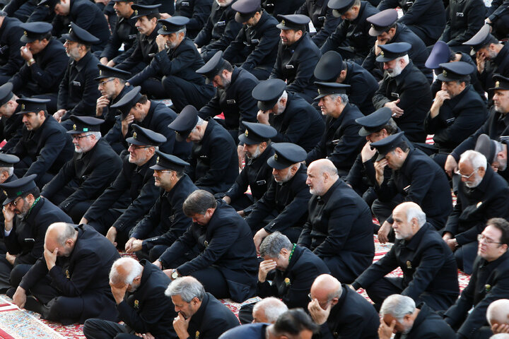 گزارش تصویری | آیین اذن عزای ماه محرم در حرم مطهر رضوی