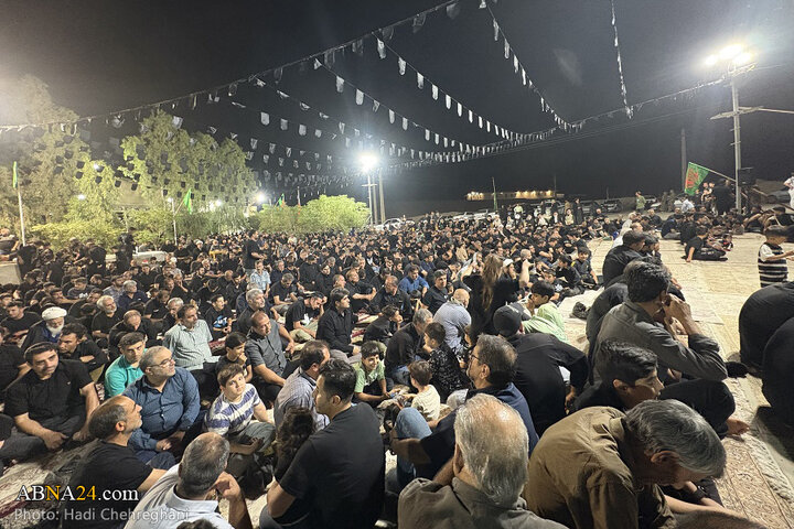 مراسم عزاداری دهه اول محرم در بیت الامام حسن المجتبی(ع) شهر قم